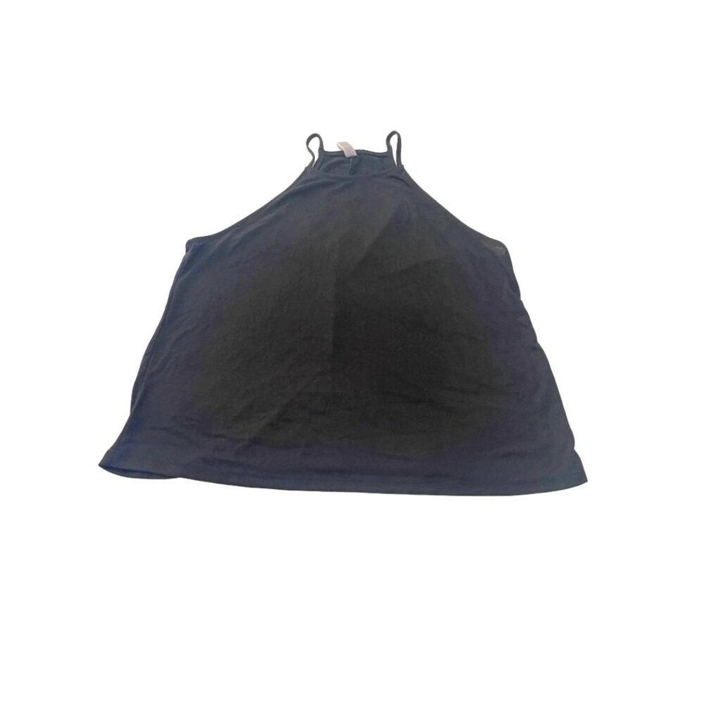 Women's Black Halter Tank Top